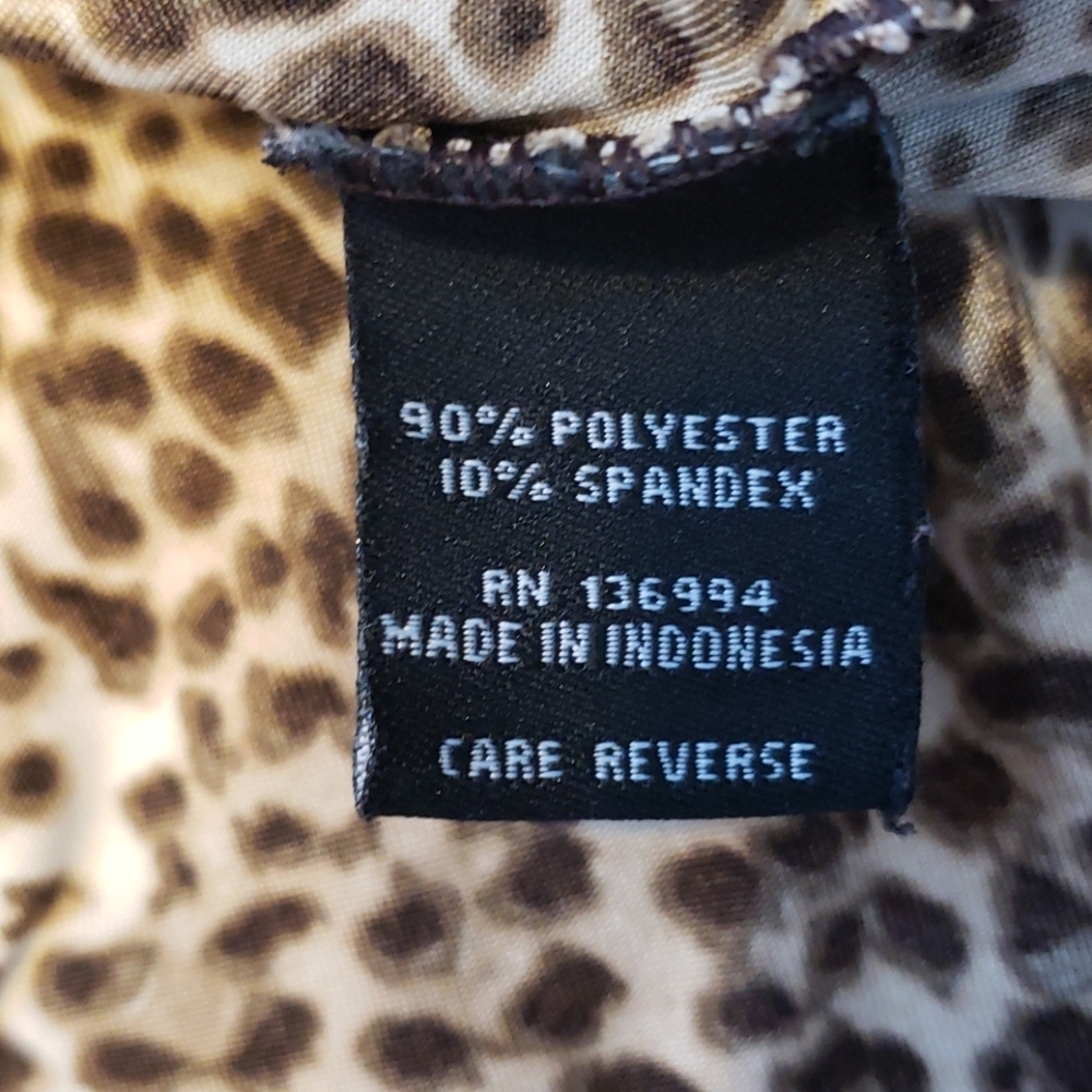 - Milano blouse cheetah print - Picture 8 of 8